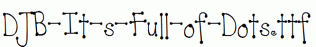 DJB-It-s-Full-of-Dots.ttf