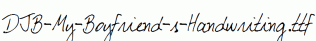 DJB-My-Boyfriend-s-Handwriting.ttf