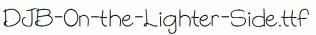 DJB-On-the-Lighter-Side.ttf