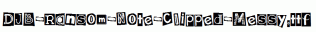 DJB-Ransom-Note-Clipped-Messy.ttf