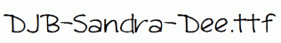 DJB-Sandra-Dee.ttf