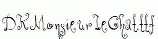 DKMonsieurLeChat.ttf