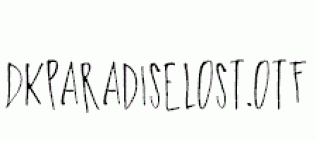 DKParadiseLost.otf