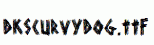 DKScurvyDog.ttf