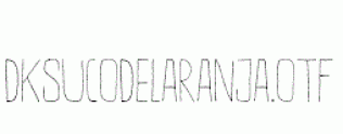 DKSucoDeLaranja.otf
