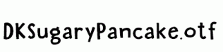 DKSugaryPancake.otf