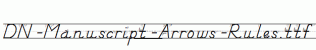 DN-Manuscript-Arrows-Rules.ttf