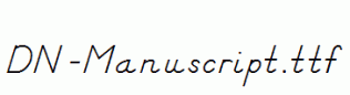 DN-Manuscript.ttf