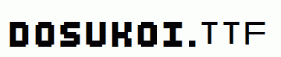 DOSUKOI.ttf