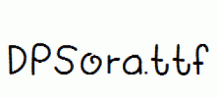 DPSora.ttf
