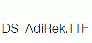 DS-AdiRek.ttf