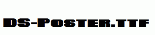 DS-Poster.ttf