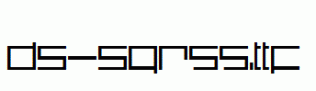 DS-SQR55.ttf