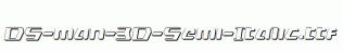 DS-man-3D-Semi-Italic.ttf
