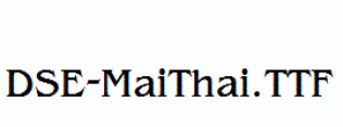 DSE-MaiThai.ttf