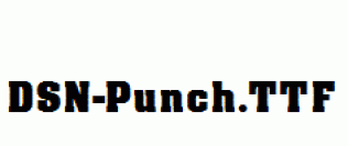 DSN-Punch.ttf