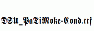 DSU_PaTiMoke-Cond.ttf