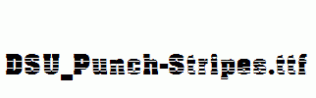 DSU_Punch-Stripes.ttf