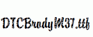 DTCBrodyM37.ttf
