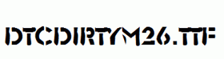DTCDirtyM26.ttf
