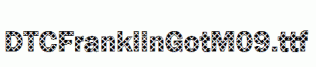 DTCFranklinGotM09.ttf