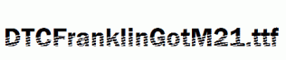 DTCFranklinGotM21.ttf