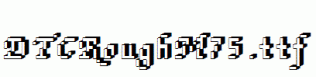 DTCRoughM75.ttf