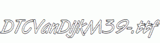 DTCVanDijkM39-.ttf