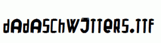 DadaSchwitters.ttf