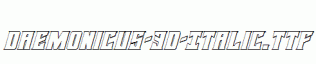 Daemonicus-3D-Italic.ttf