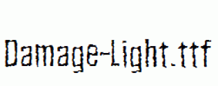 Damage-Light.ttf