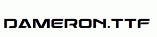 Dameron.ttf
