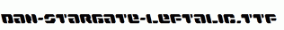 Dan-Stargate-Leftalic.ttf
