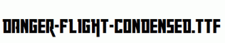 Danger-Flight-Condensed.ttf