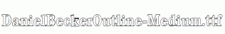 DanielBeckerOutline-Medium.ttf