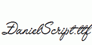 DanielScript.ttf