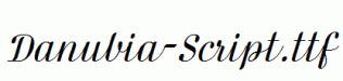 Danubia-Script.ttf