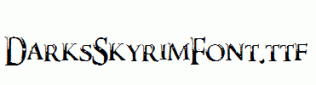 DarksSkyrimFont.ttf