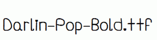 Darlin-Pop-Bold.ttf