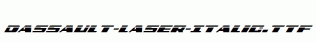 Dassault-Laser-Italic.ttf