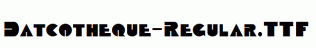 Datcotheque-Regular.ttf