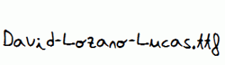 David-Lozano-Lucas.ttf