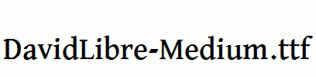 DavidLibre-Medium.ttf