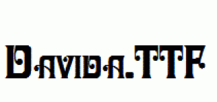 Davida.ttf