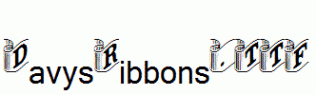 DavysRibbons.ttf
