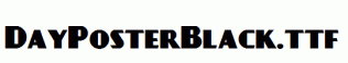 DayPosterBlack.ttf