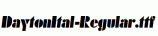 DaytonItal-Regular.ttf