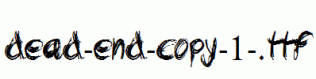 Dead-End-copy-1-.ttf