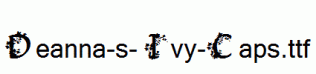 Deanna-s-Ivy-Caps.ttf