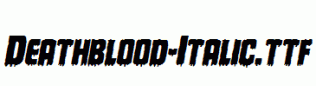Deathblood-Italic.ttf